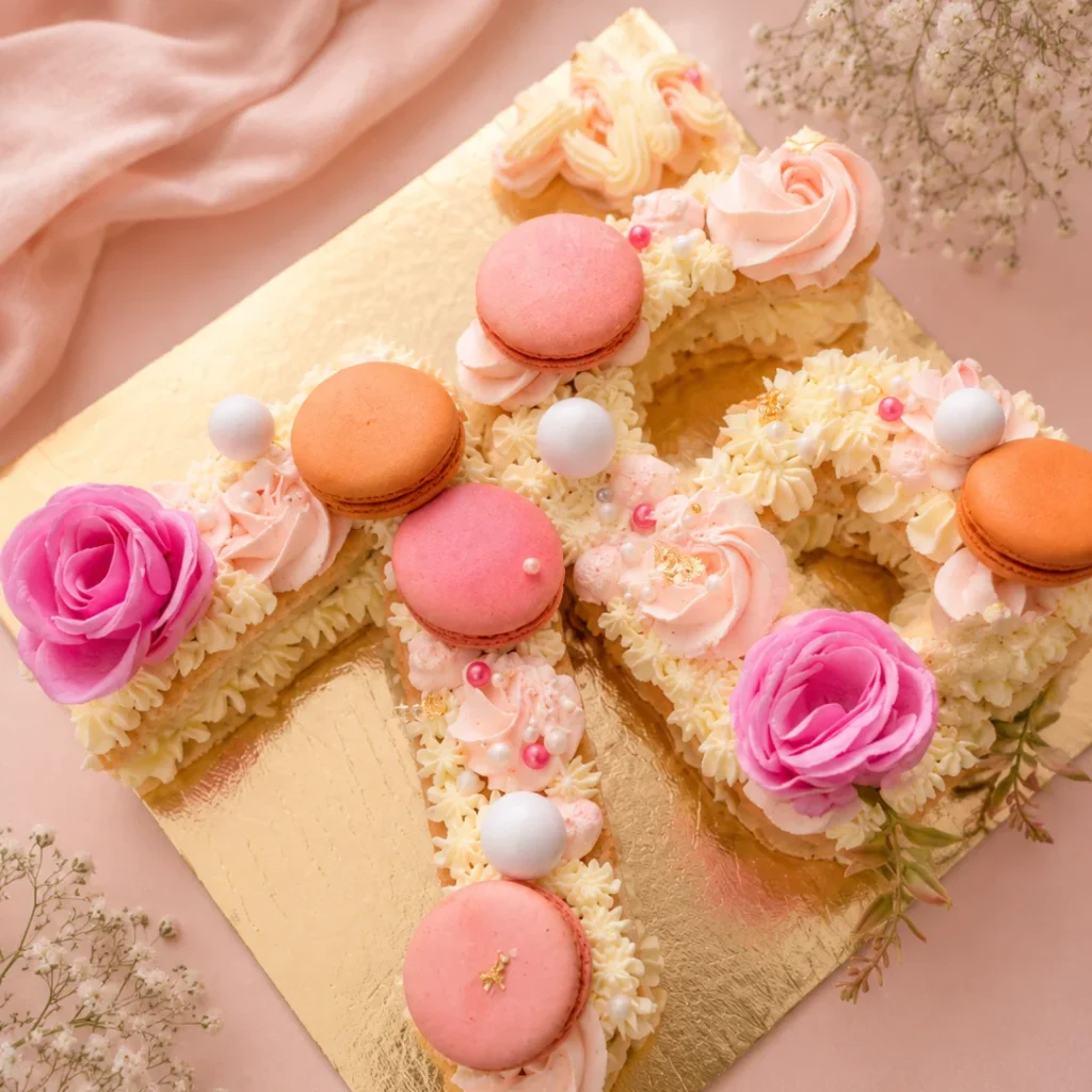 Monogram Cakes
