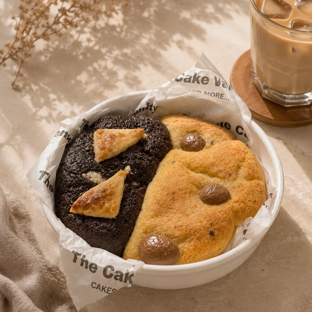 Half-&-Half Scoopable Cookie Tins