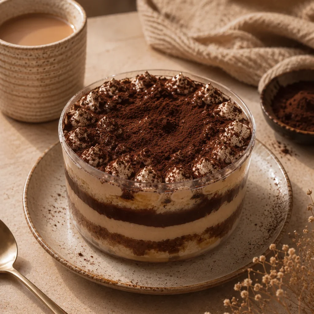 Cold Coffee Cake Tub
